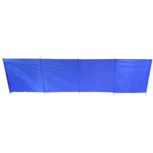 Privacy/windscherm - blauw - 2,25 x 0,5 meter - Strand/camping   -