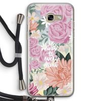 Kindness matters: Samsung Galaxy A5 (2017) Transparant Hoesje met koord