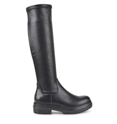 Stretch Laarzen Leerlook Dames