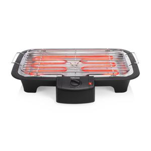 Tristar BQ-2813 Electrische Tafelbarbecue - Grilloppervlak (LxB) 38x22 cm - 2000 Watt - Zwart