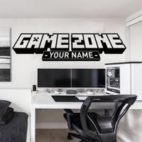 Muurstickers - Game Zone / Gepersonaliseerd