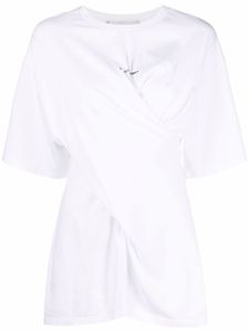 Stella McCartney t-shirt à logo imprimé - Blanc