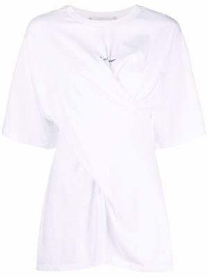 Stella McCartney t-shirt à logo imprimé - Blanc