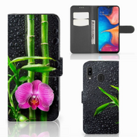 Samsung Galaxy A30 Hoesje Orchidee