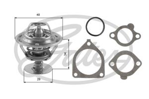 Thermostaat, koelvloeistof GATES, u.a. für VW, Toyota, Nissan, Daihatsu, GEO