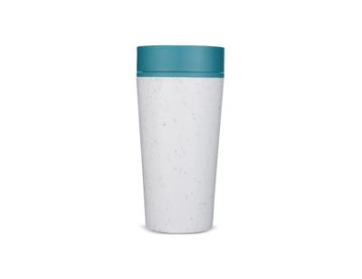 Circular&Co. Koffiebeker - circular cup - grijs/groen - 340 ml
