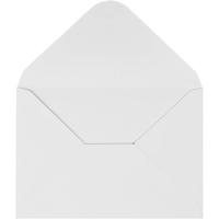 Creativ Company Enveloppen, afmeting envelop 11,5x16 cm, 110 gr, wit, 10 stuk/ 1 doos