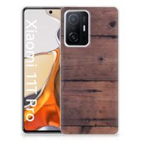 Xiaomi 11T | 11T Pro | Bumper Hoesje | Old Wood
