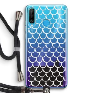 Dakpannetjes: Huawei P30 Lite Transparant Hoesje met koord