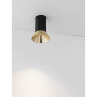 Lyora PlafondspotLuvia zwart met goud - 9011438