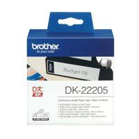 Brother Thermal Tape doorlopend 62mm wit