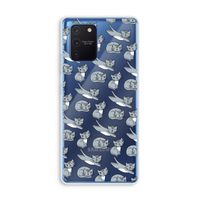 Poezen: Samsung Galaxy Note 10 Lite Transparant Hoesje
