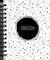 Zwart Wit Adresboek Zwart Wit Adresboek