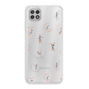 Dancing #3: Samsung Galaxy A22 4G Transparant Hoesje