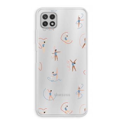 Dancing #3: Samsung Galaxy A22 4G Transparant Hoesje