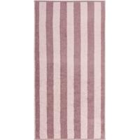 Cawö Cawo Pure Strepen Badlaken 80/150 vintage rose