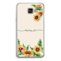 Zonnebloemen: Samsung Galaxy A5 (2016) Transparant Hoesje