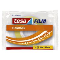 Plakband tesafilm standaard 33mx19mm transparant | 24 stuks