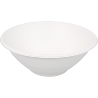 Depa Schaal | bagasse (suikerrietpulp) | rond | 1150ml | wit | 400 stuks