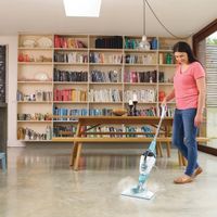 BLACK+DECKER BHSM1610DSM 1600W Steam-mop met SteaMitt, deltavoet en 15 accessoires stoomreiniger - thumbnail