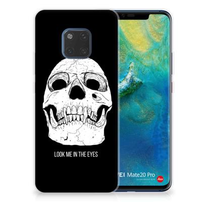 Silicone Back Case Huawei Mate 20 Pro Skull Eyes Silicone Back Case Huawei Mate 20 Pro Skull Eyes
