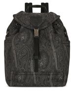 ETRO sac à dos à motif Pegaso - Noir