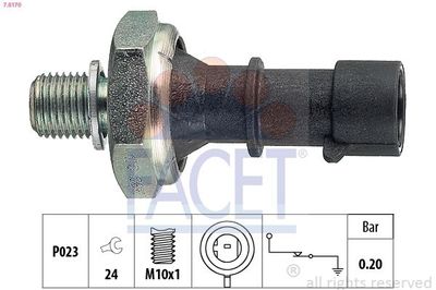 Oliedruksensor 70170