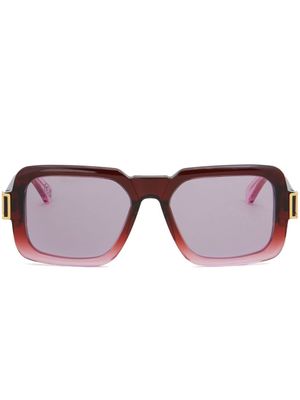 Marni Eyewear lunettes de soleil carrées Zamalek - Rouge