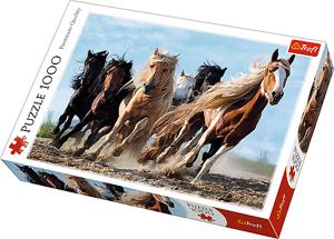 Trefl - Puzzles - "1000" - Galloping horses