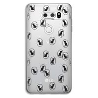 Miauw: LG V30 Transparant Hoesje