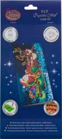 Diamond painting kerstman op slee kerstkaart Diamond painting kerstman op slee kerstkaart