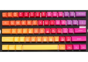 Ducky Afterglow SA Profile keycaps ABS, QWERTY-set