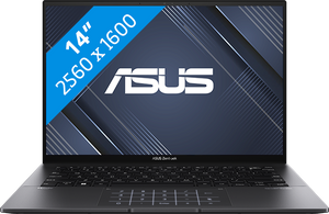 ASUS ZenBook 14 UM3402YA-KP703W Laptop 35,6 cm (14") WQXGA AMD Ryzen™ 7 7730U 16 GB LPDDR4x-SDRAM 512 GB SSD Wi-Fi 6E (802.11ax) Windows 11 Home Zwart