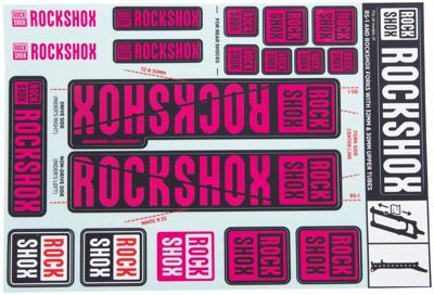 ROCKSHOX decor set
