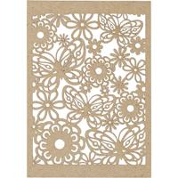 Creativ Company Patroonkarton, vel 10,5x15 cm, 200 gr, naturel, 10 stuk/ 1 doos