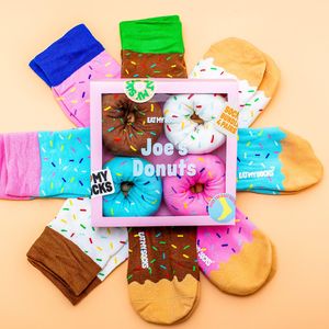 Joe&apos;s Donuts sokken (set van 4)