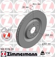 Remschijf Coat Z 100337620
