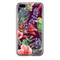 Papegaaien: iPhone 8 Plus Transparant Hoesje