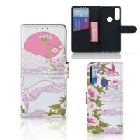 Alcatel 1S 2020 | Telefoonhoesje | Met pasjeshouder | Bird Standing