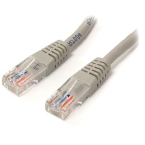 StarTech.com M45PATCH3GR netwerkkabel Grijs 0,9 m Cat5e U/UTP (UTP)