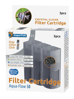 Superfish Aqua-Flow 50 Crystal cartridge
