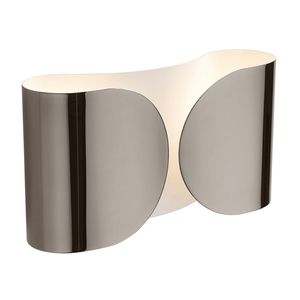 FLOS Foglio Wandlamp - Zwart Nikkel FLOS Foglio Wandlamp - Zwart Nikkel