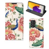 Smartphone hoesje voor Samsung Galaxy A72 (5G/4G) Pink Peacock