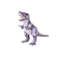 Nature Planet Pluche knuffel dinosaurus - T-Rex - purple - van 30 cm