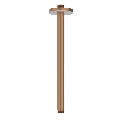 Plafondbuis IVY 30 cm 1/2 RVS316 Geborsteld Mat Koper PVD