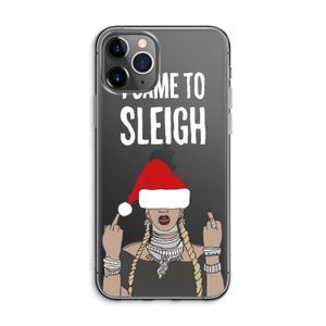 Came To Sleigh: iPhone 11 Pro Max Transparant Hoesje