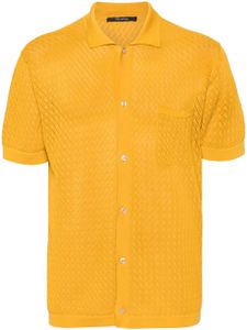 Tagliatore chemise en maille pointelle - Jaune