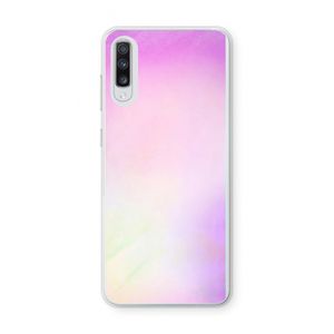 Flow mist pastel: Samsung Galaxy A70 Transparant Hoesje
