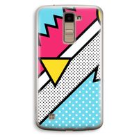 Pop Art #3: LG K10 (2016) Transparant Hoesje