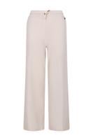 Like Flo winter wide leg broek meisjes - beige - Flun - rib - glitter